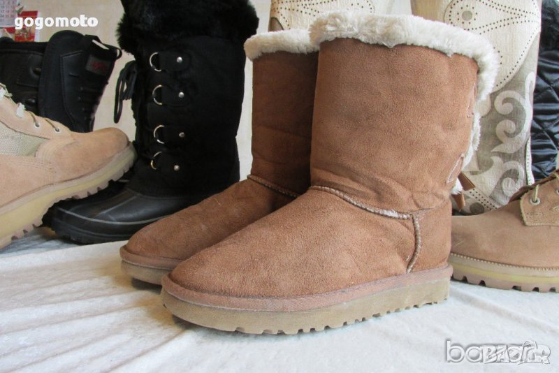 UGG топли ботуши, боти, апрески с панделки -N- 36, реплика UGG ботуши, снимка 1