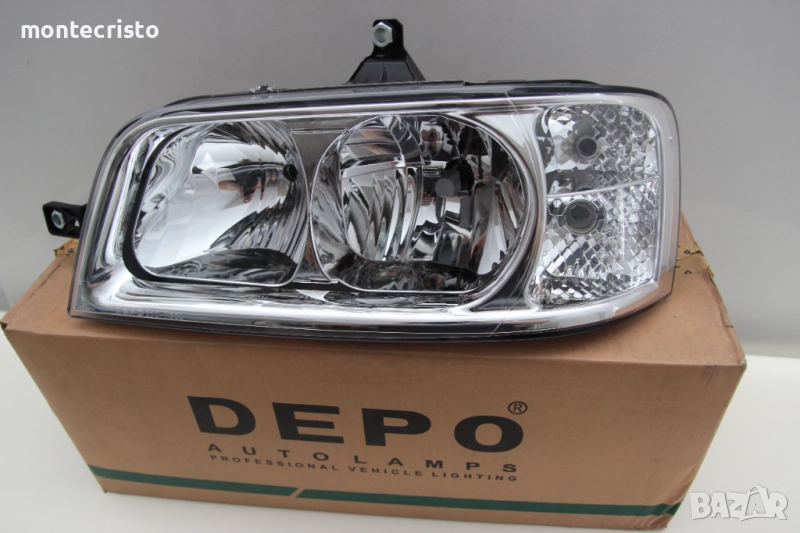 ✔️НОВ Ляв фар Peugeot Boxer Citroen Jumper Fiat Ducato (2002-2006г.) 1347692080, снимка 1