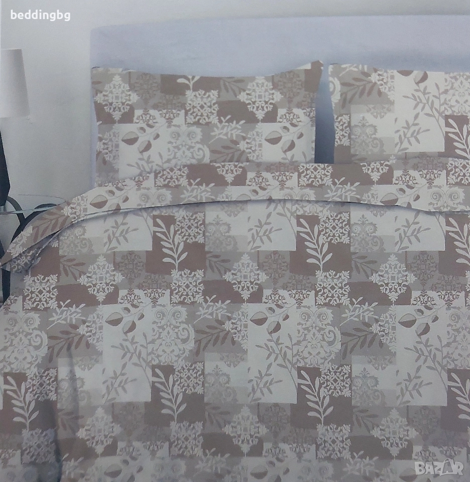 Спално Бельо #Ранфорс с #олекотена завивка 3части, снимка 1