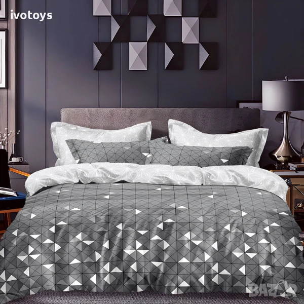 Двулицево спално бельо, 4 части - Модел WS14431, снимка 1