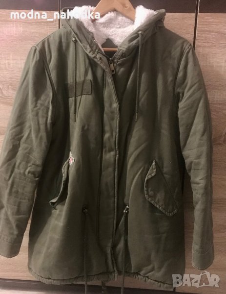 Дебело и топло зимно яке с качулка, снимка 1