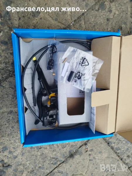 Предна хидравлична спирачка за велосипед колело Shimano bl m 401, снимка 1