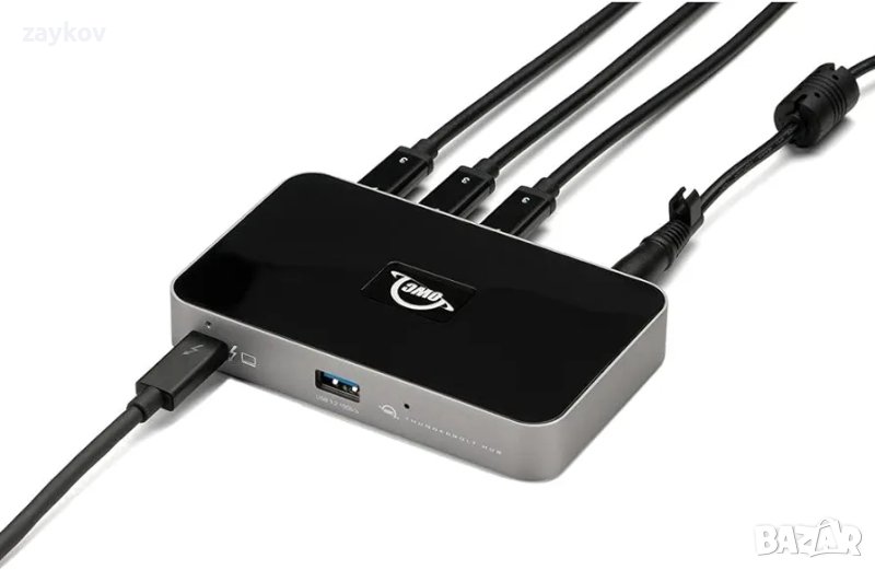 OWC 5-портов Thunderbolt Hub - 60 W зареждане, Thunderbolt 4, USB 3.2, съвместим с Mac и PC

, снимка 1