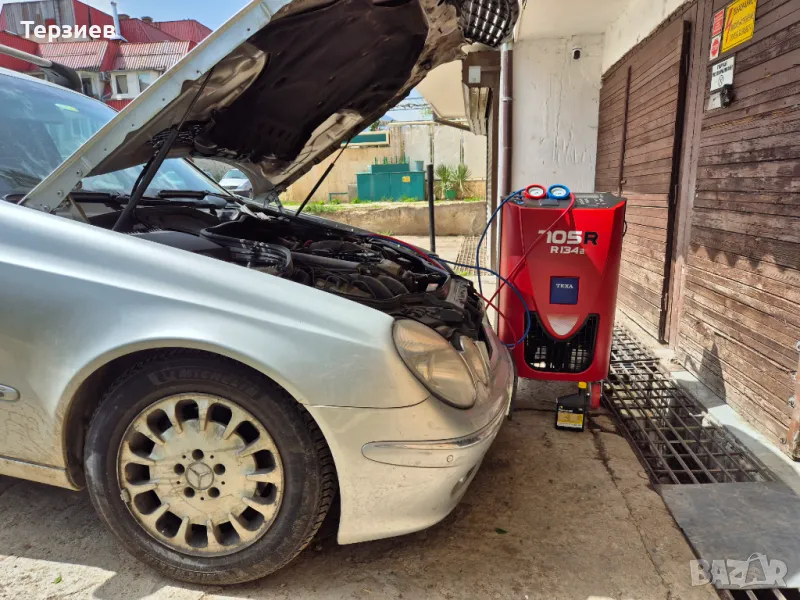 Зареждане/пълнене на автоклиматици с фреон R134, снимка 1