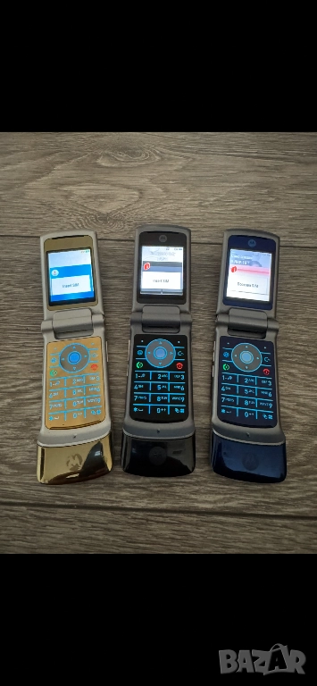 Motorola k1 3 цвята работещи, снимка 1