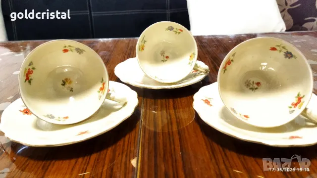 Стар немски порцелан чаши за кафе , снимка 9 - Антикварни и старинни предмети - 50425666