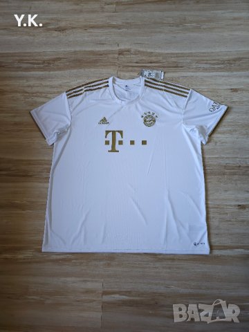 Оригинална мъжка тениска Adidas AeroReady x F.C. Bayern Munchen / Season 22-23 (Away), снимка 1 - Тениски - 44474921