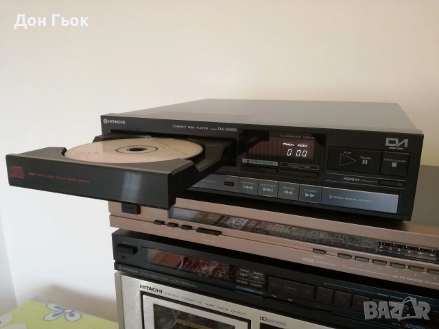 CD плеър Hitachi DA-5000, снимка 2 - Ресийвъри, усилватели, смесителни пултове - 53624938