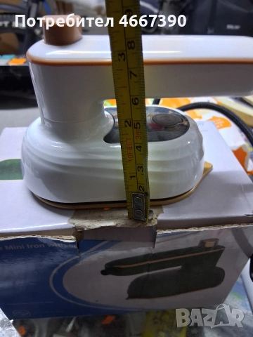 туристическа ютия с пара HX6168, снимка 5 - Ютии - 52637523