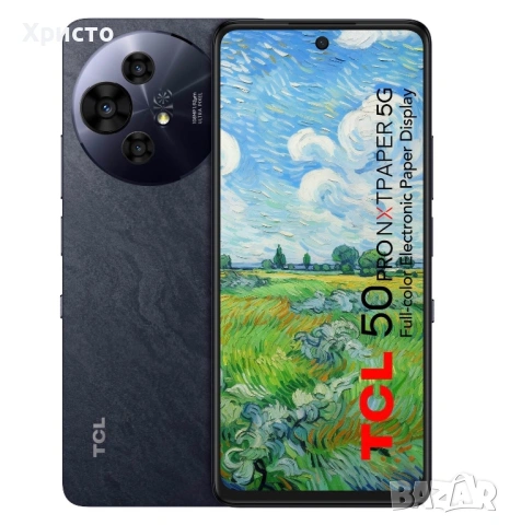 НОВ!!! TCL 50 Pro NXTPAPER 5G, 8GB, 512GB, Moon Grey , снимка 2 - Други - 53708128