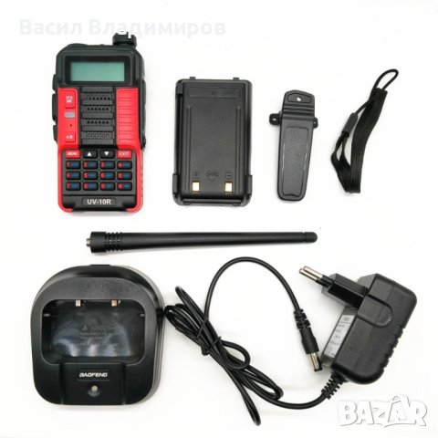 Радиостанция Baofeng UV10R, снимка 4 - Екипировка - 41876185