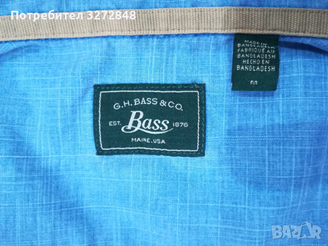 Риза с къс ръкав BASS & CO-( Bangladesh) , снимка 14 - Ризи - 44553153