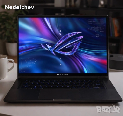 Лаптоп Asus rog flow с гаранция 