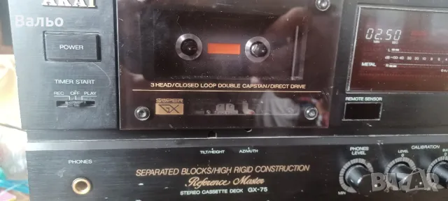 Akai AM-67 И GX-75, снимка 2 - Ресийвъри, усилватели, смесителни пултове - 49344516