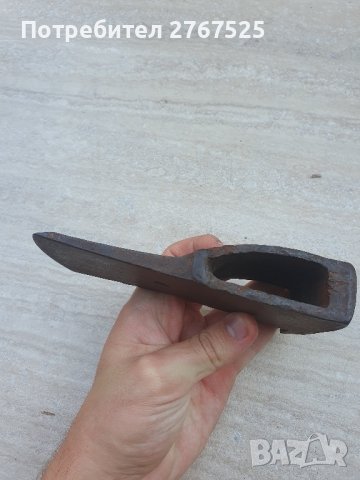 0.8кг Стара немска брадва топор Muller , снимка 4 - Антикварни и старинни предмети - 41893587