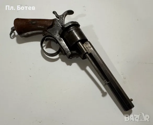 Стар револевер, пистолет, снимка 3 - Антикварни и старинни предмети - 55842058