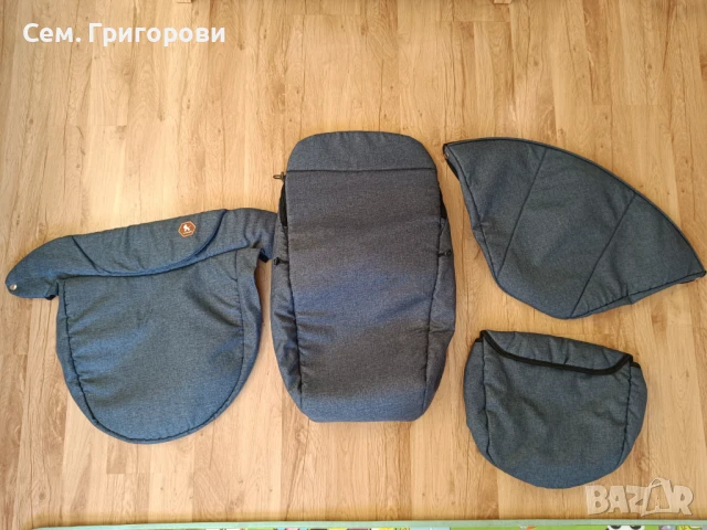 Бебешка количка Tutek GRANDER Play 3в1 G3 + ПОДАРЪК, снимка 14 - Детски колички - 51316244