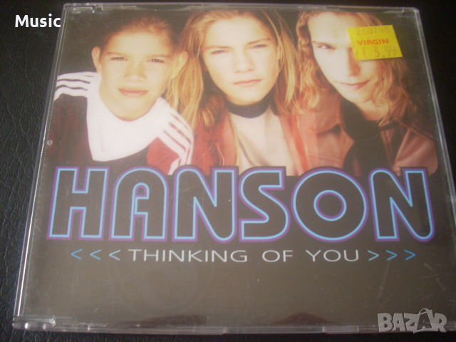 ✅ Hanson ‎– Thinking Of You- сингъл диск, снимка 1 - CD дискове - 36221696