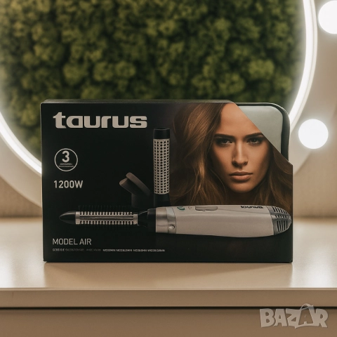 Taurus Model Air 1200W – Сешоар-четка за перфектна прическа у дома, снимка 3 - Сешоари - 51895315