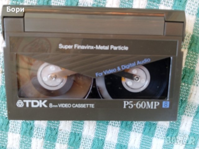 TDK MP 90 Metal Video 8 Blank Cassette Tape P5-90MPB , снимка 4 - Чанти, стативи, аксесоари - 41513064