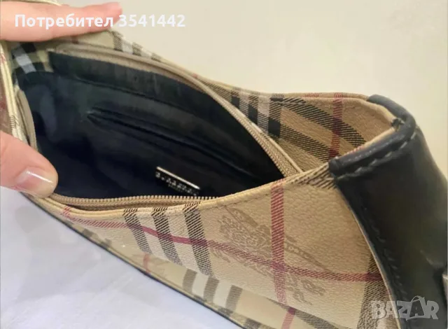 Дамска чанта Burberry София, снимка 3 - Чанти - 55969089