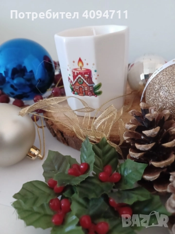 Ароматна  свещ със соев восък , снимка 2 - Декорация за дома - 52403033