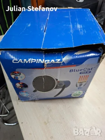 Каталитична печка-Campingaz Blue Cat, снимка 2 - Екипировка - 56093908