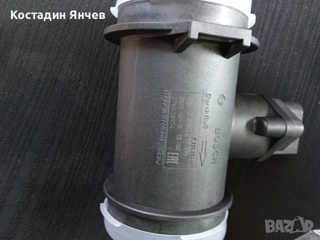 Дебитомер Bosch 0280217114 Mercedes w210, снимка 6 - Части - 51537210