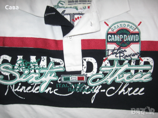 Риза и блуза CAMP DAVID  мъжки,ХЛ, снимка 10 - Ризи - 44622986