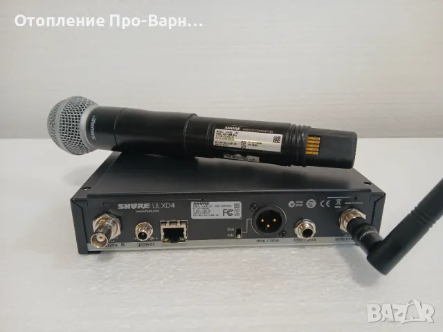 Нов Професионален микрофон SHURE ULXD24/B58 - внос USA (Made in Mexico), снимка 2 - Микрофони - 49861883