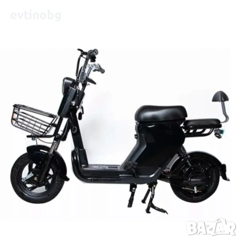 Електрическата тротинетка-скутер с кош, снимка 6 - Велосипеди - 53835976