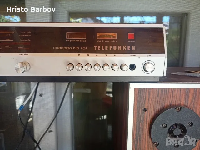 TELEFUNKEN concerto hifi 404, снимка 3 - Ресийвъри, усилватели, смесителни пултове - 55990795