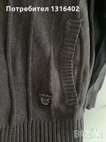 Зимен мъжки пулове Firetrap, размер L, снимка 3 - Пуловери - 34500528