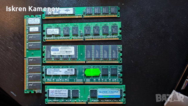 Рам памети различни видове в описанието ги има.