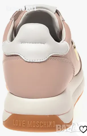 Оригинални маратонки на LOVE MOSCHINO! 36, естествена кожа, снимка 6 - Маратонки - 47524399