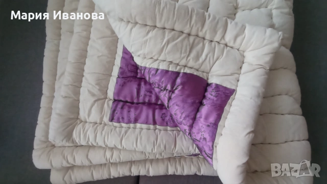вълнен юрган завивка, снимка 5 - Олекотени завивки и одеяла - 53109098