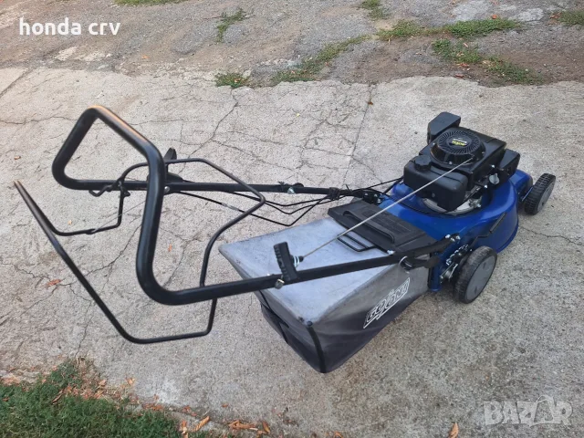Косачка Einhell 5 к.с. моторна самоходна мулчираща с кош, снимка 17 - Градинска техника - 55675133