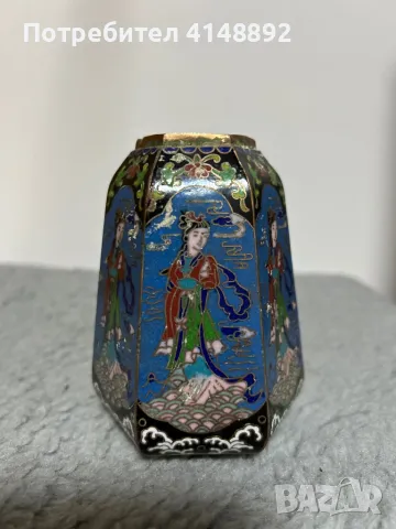 Антична китайска ваза 19 век, снимка 2 - Вази - 48484549