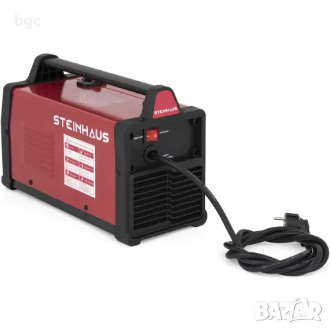 НОВ Инвертор за заваряване с флюсова тел с MIG/TIG/MMA поток Steinhaus Dual PROFESSIONAL 130 A, снимка 6 - Друга електроника - 50291016