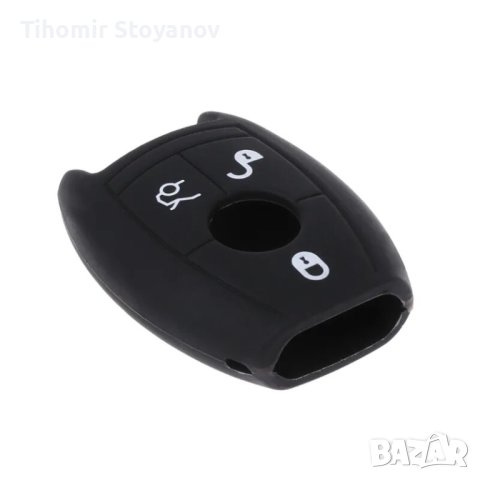 Силиконов протектор калъф за ключ за кола автомобил Мерцедес, снимка 5 - Части - 42689331