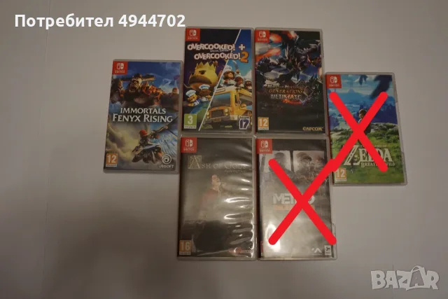 10 игри за Nintendo Switch – Zelda, Mario, Donkey Kong и Splatoon, снимка 2 - Игри за Nintendo - 56036265
