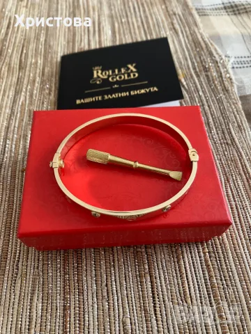 Златна гривна Cartier 14k.,7,94гр.