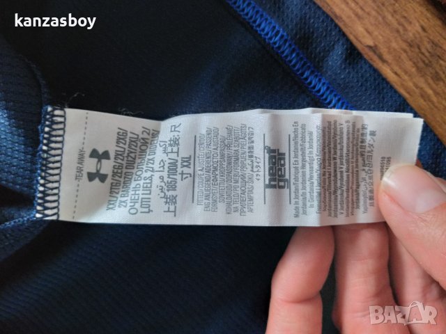 Under Armour - страхотна мъжка тениска 2ХЛ, снимка 8 - Тениски - 40339590