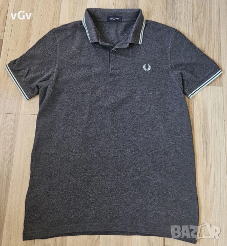 Мъжка тениска Fred Perry M3600 - L, снимка 2 - Тениски - 51084411