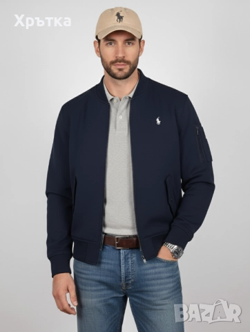 Polo Ralph Lauren Bomber Jacket - Оригинално мъжко яке размер M, снимка 1