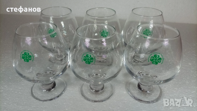 Чаши за концентрат, столче, лого спортен тотализатор, 6 бр