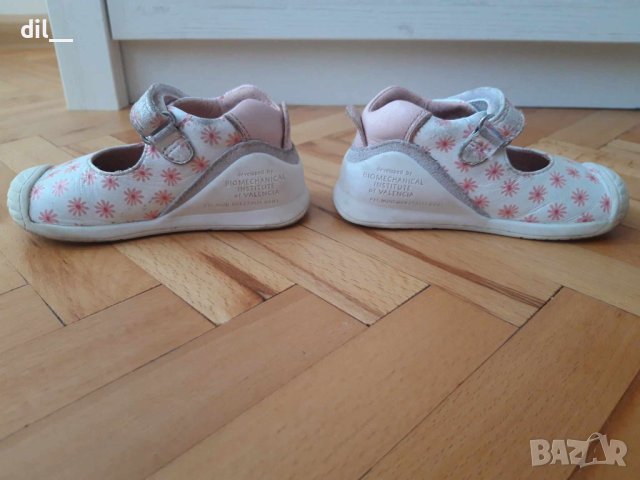 Обувки естествена кожа с велкро лепенка Biomecanics 22, снимка 5 - Бебешки обувки - 41972549