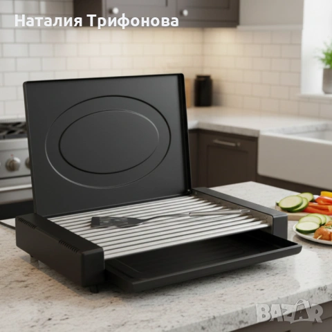 Електрическа скара с капак Oliver Voltz OV51015QC , снимка 5 - Скари - 53064489