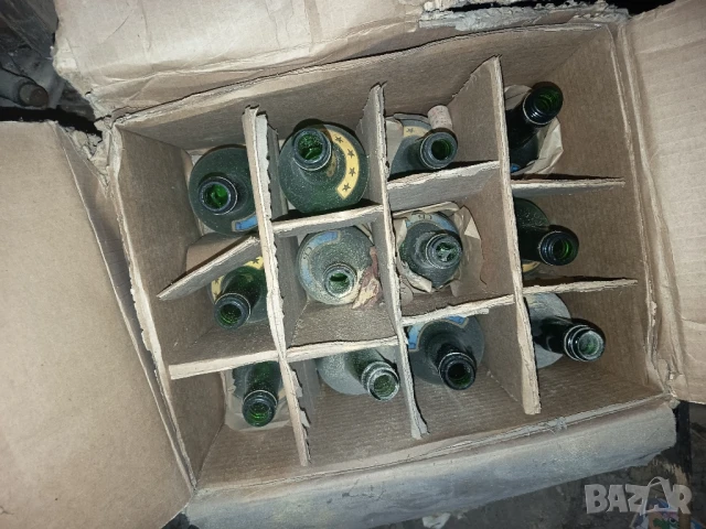 Шишета от коняк Плиска и Слънчев бряг ретро, снимка 2 - Антикварни и старинни предмети - 51117228