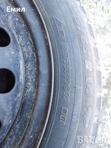 Зимни гуми с джанти , снимка 3 - Гуми и джанти - 44604024